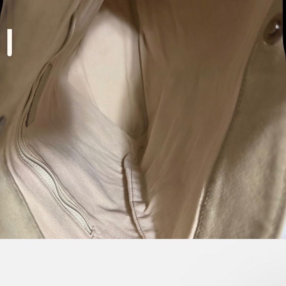 Chanel Fishnet Rope Coco Mark Camellia Tote Handbag Canvas Leather Beige - Picture 8 of 11